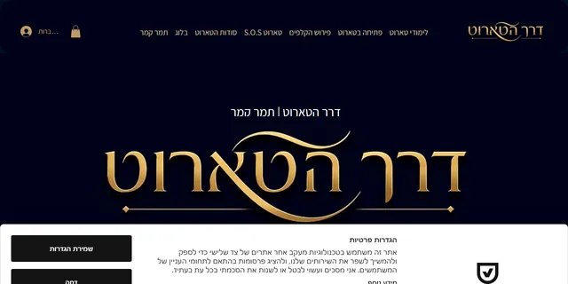 צילום האתר של דרך הטארוט - תמר קמר